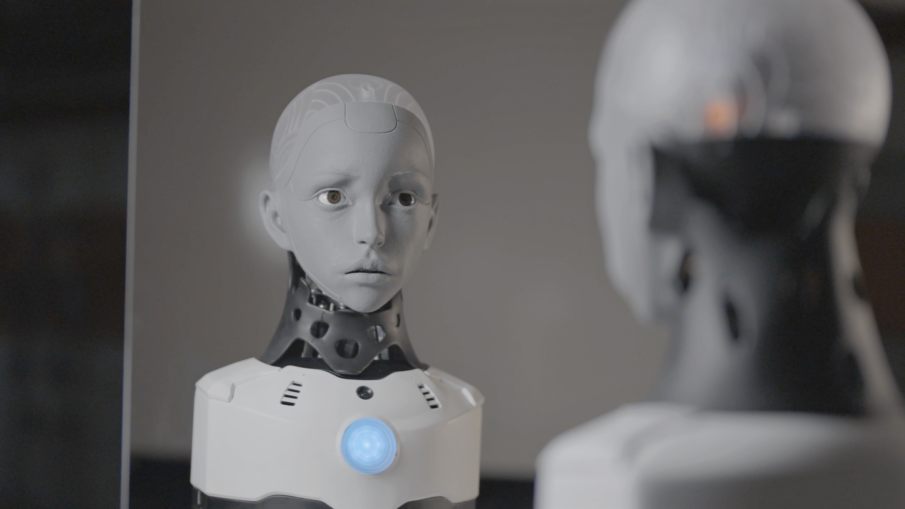 Blurred background from hero section